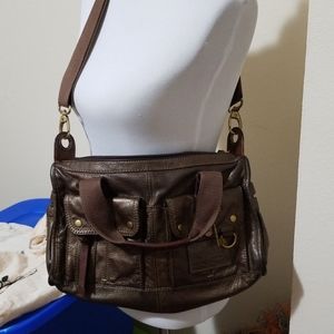 Stunning Fossil Satchel Crossbody